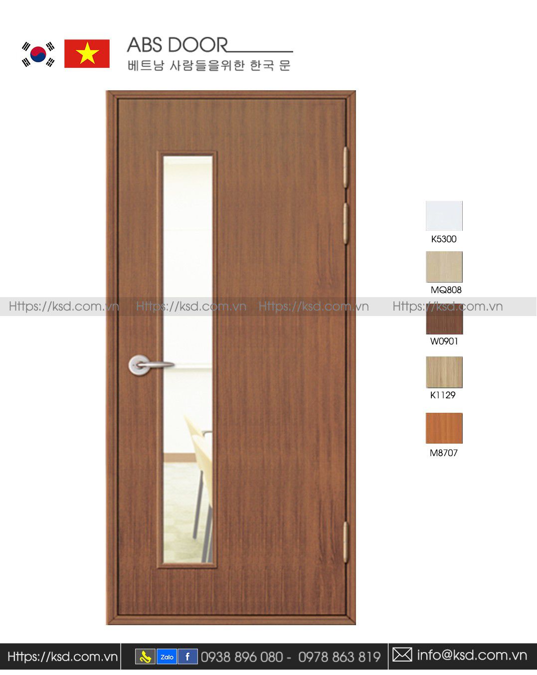 ABS Door KSD 202 W0901