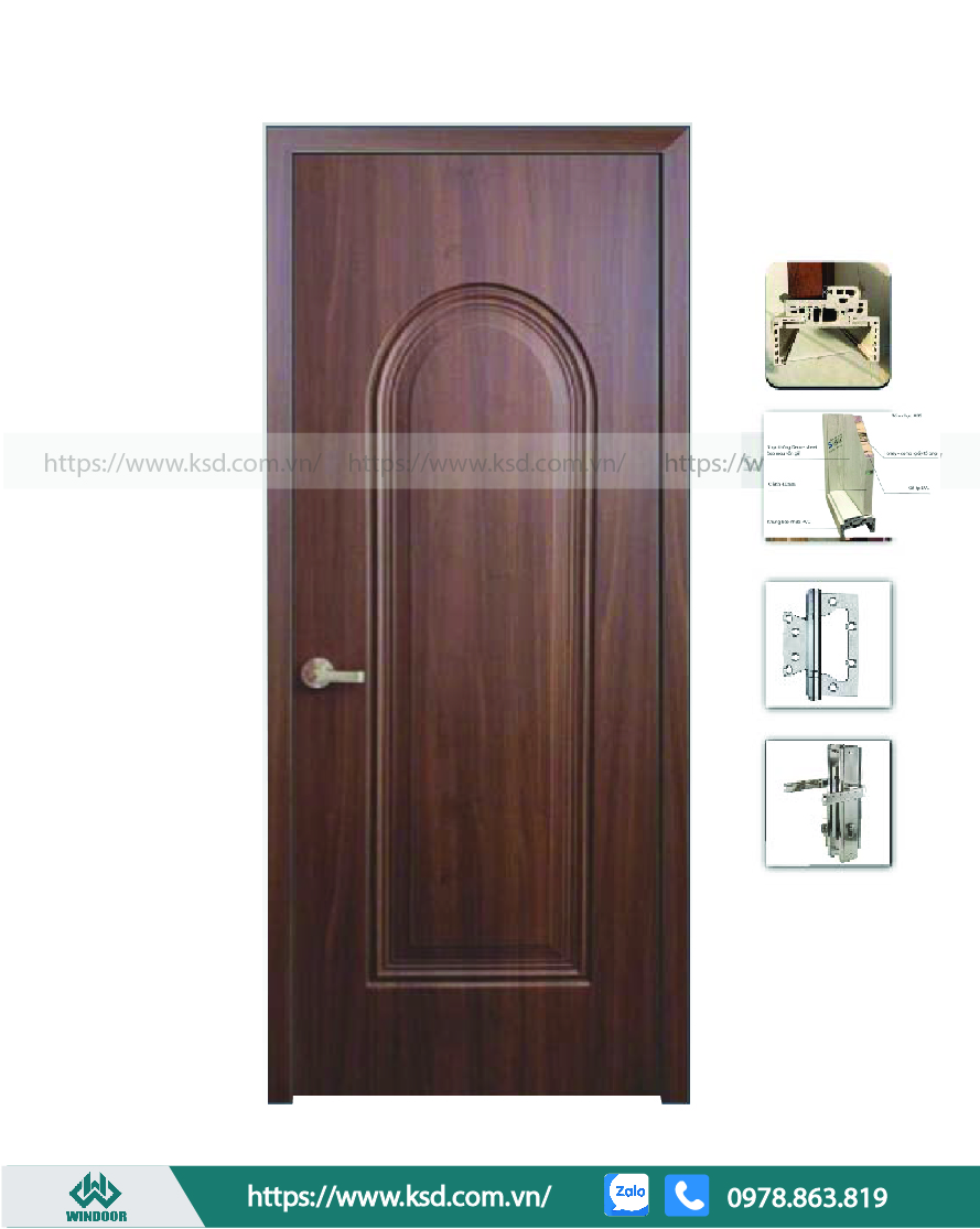 Cửa nhựa ABS Hàn Quốc ATB602