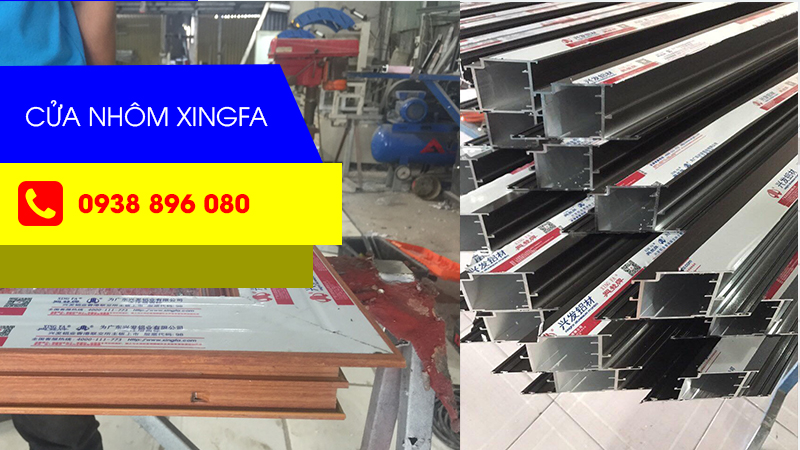 Nhôm xingfa và nhôm xingfa tem đỏ khác nhau như thế nào