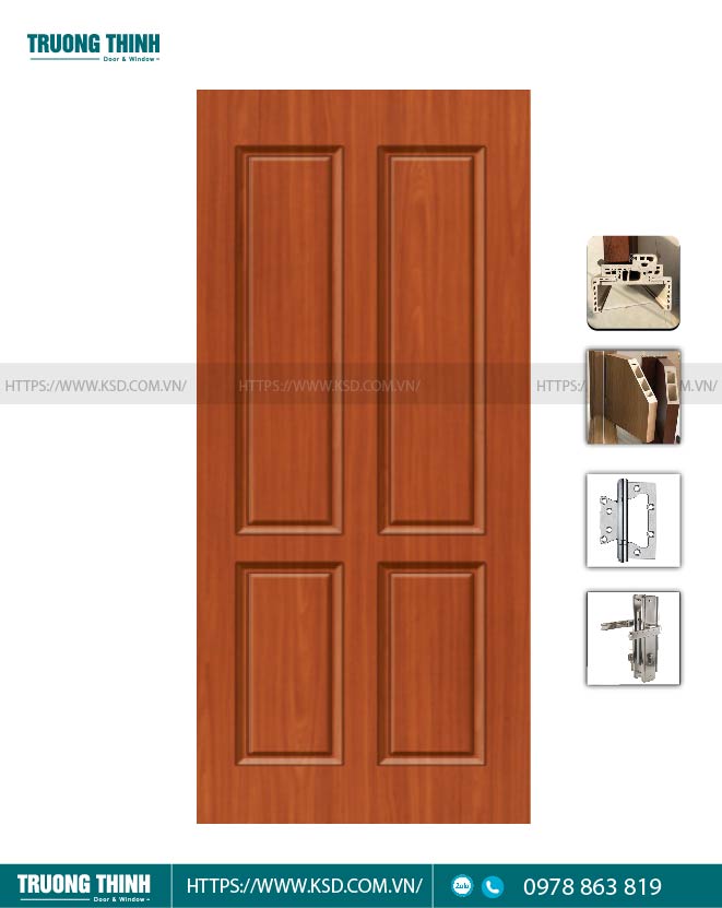 Cửa nhựa Composite giả gỗ