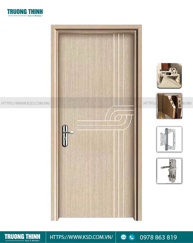 Cửa nhựa Composite chống mối mọt