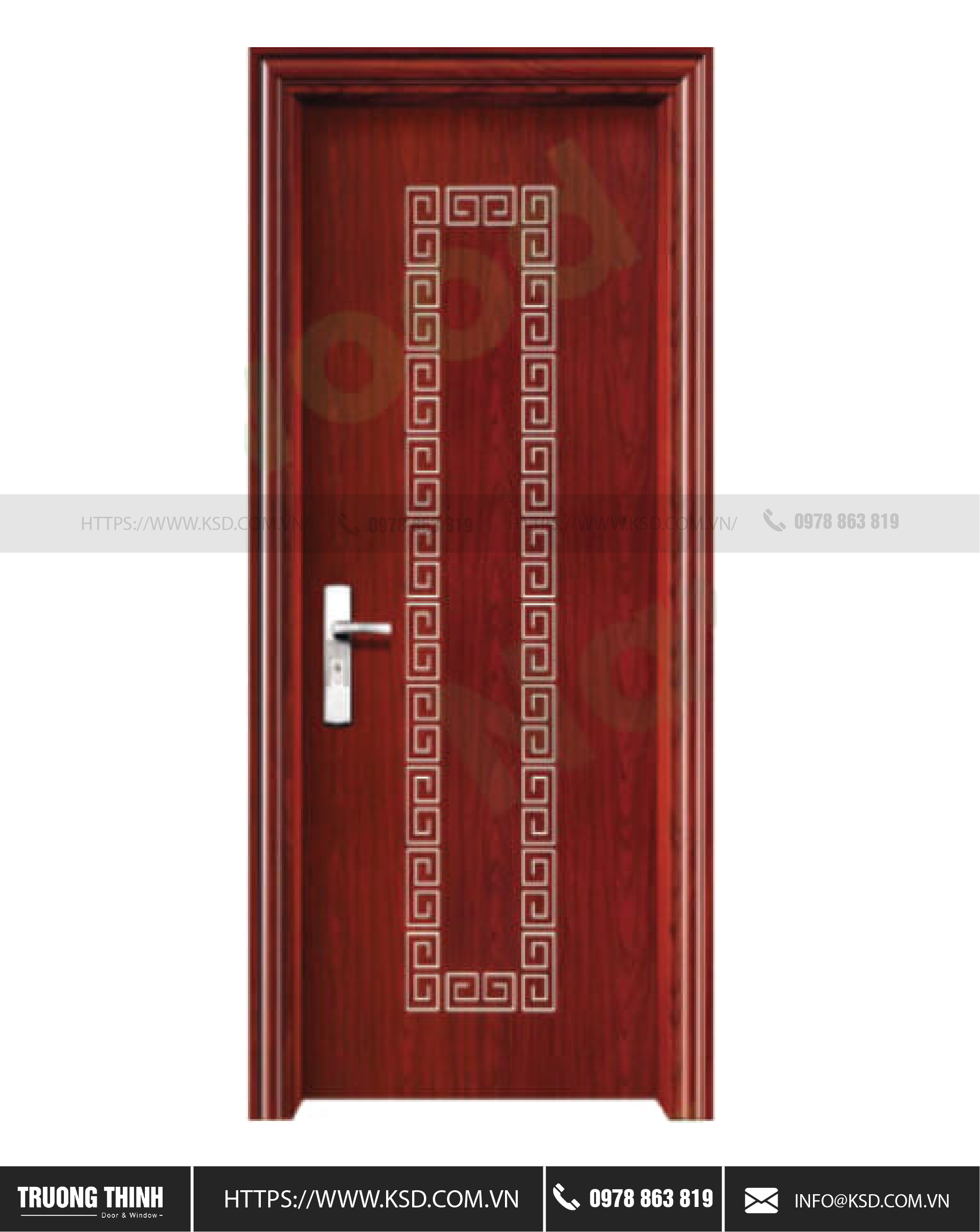 Cửa nhựa gỗ Composite Model 032
