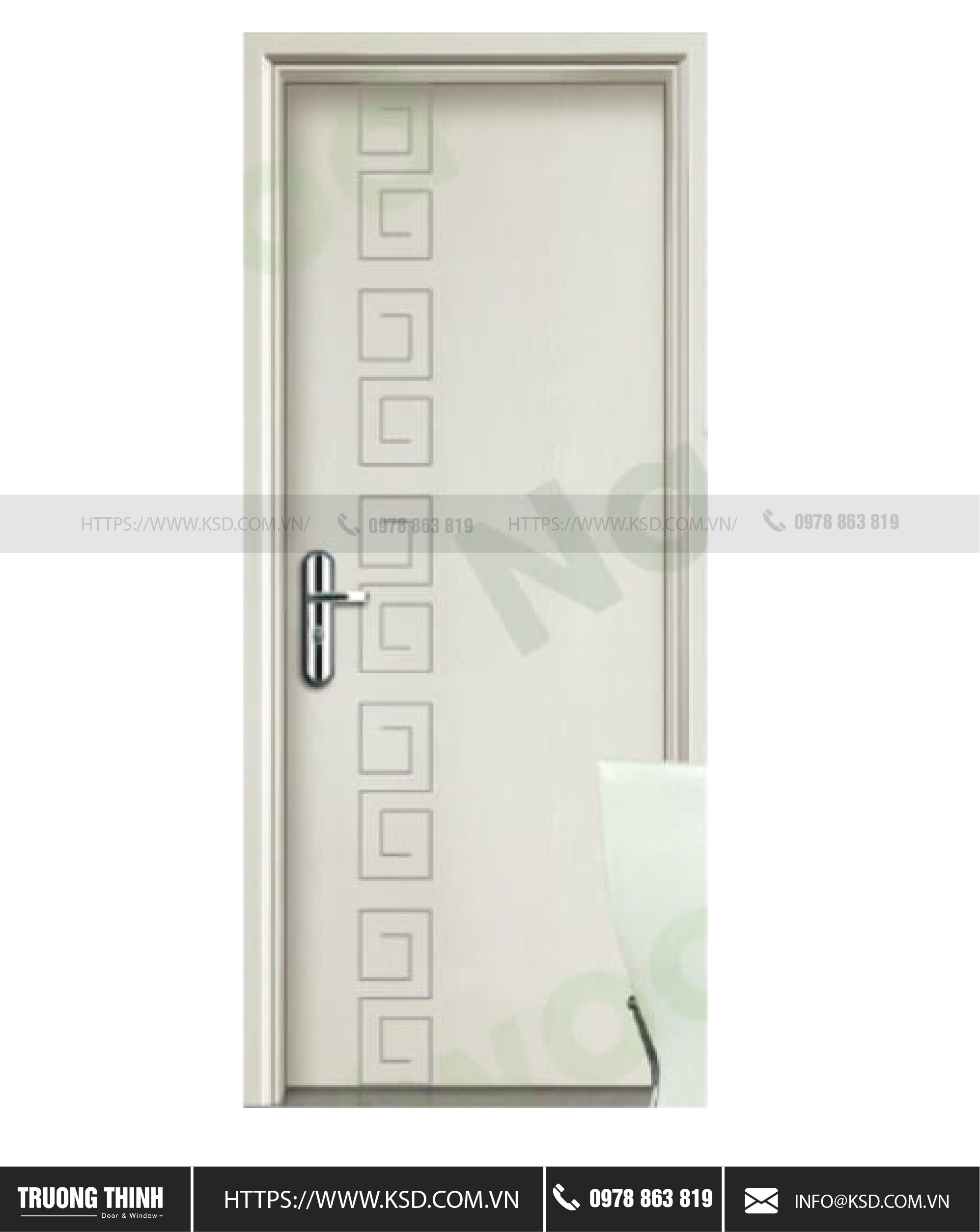 Cửa nhựa gỗ Composite Model 036
