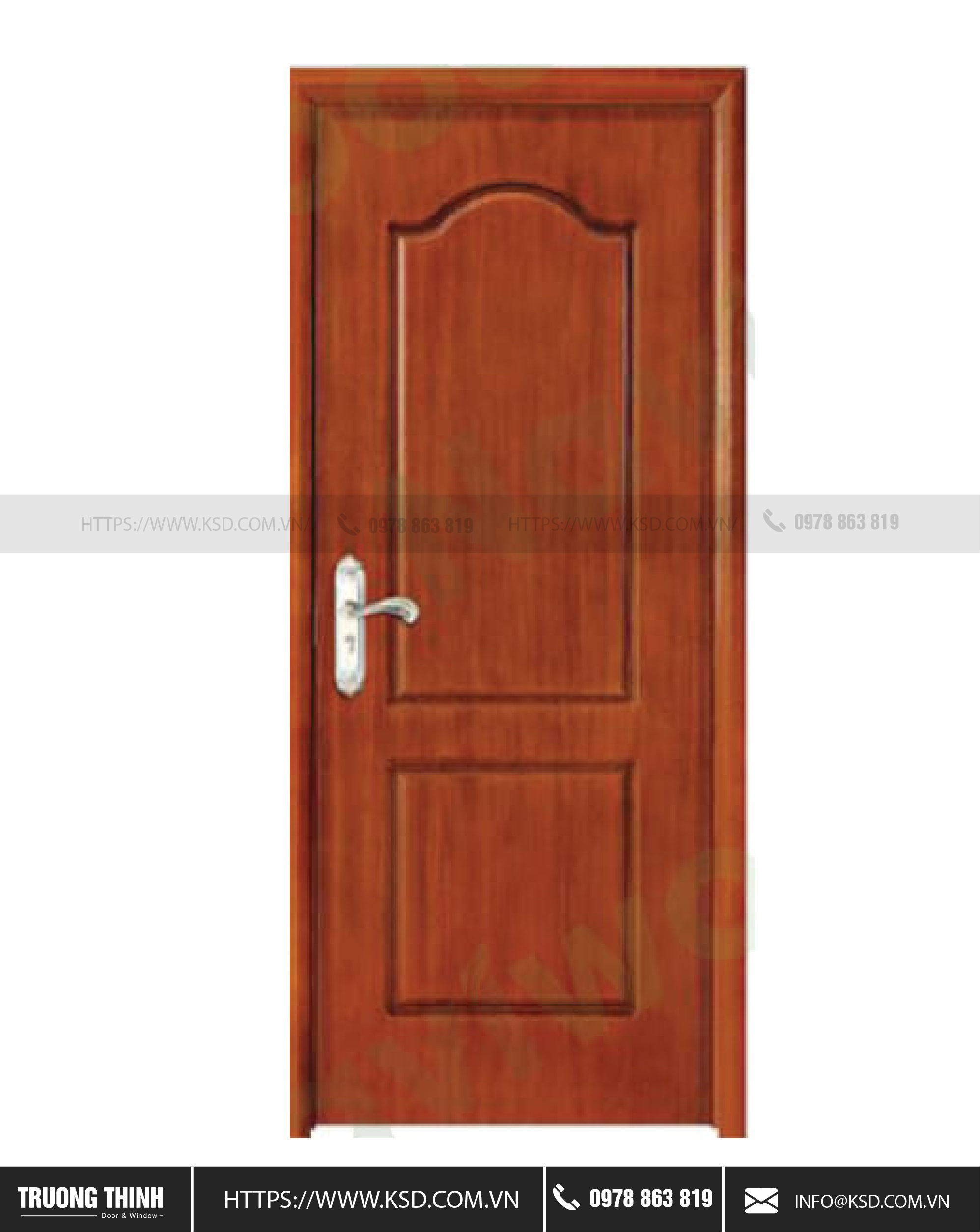 Cửa nhựa gỗ Composite Model 132